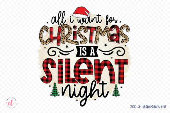All I Want for Christmas Christmas PNG Graphics and Crafts