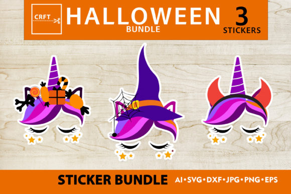 Halloweens Unicorns Bundle: A Seller's Review for Crafts & Graphics