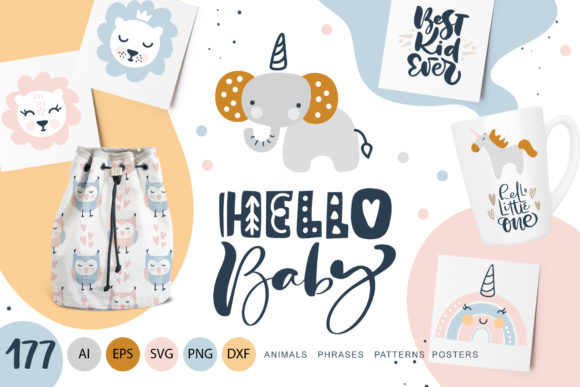 Hello Baby Animals Calligraphy Review