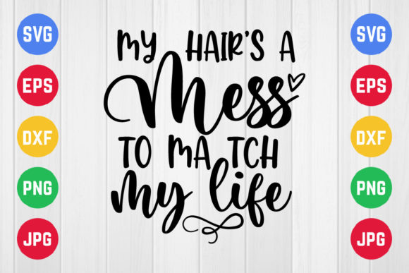 My Hair's a Mes to Match My Life: A Graphics and Crafts Review